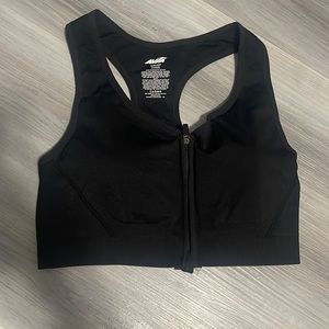 Front Zip Sports Bra